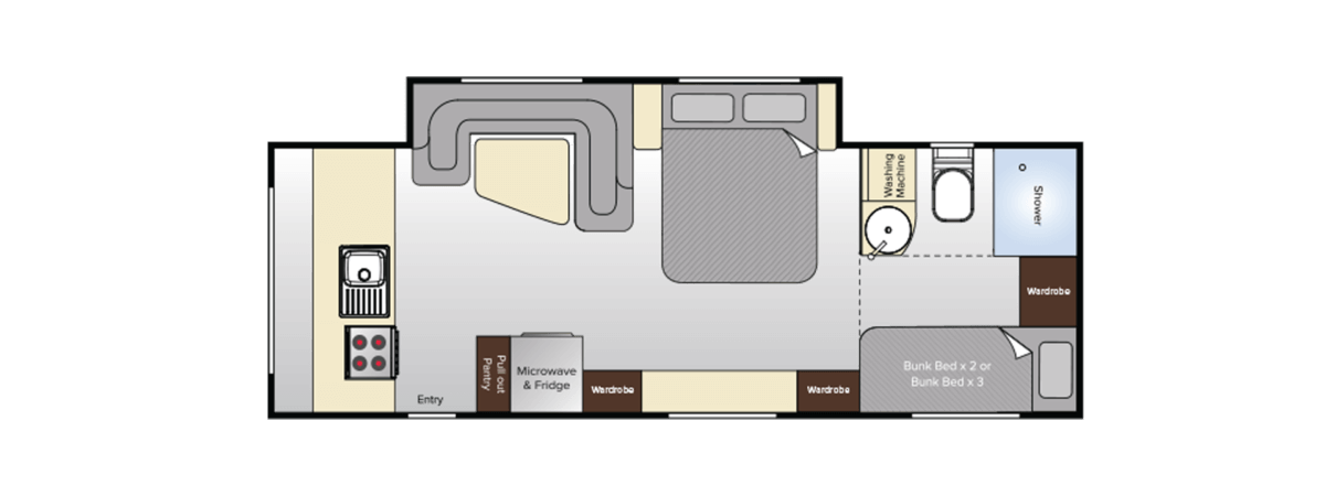 CV7656SL Bunks